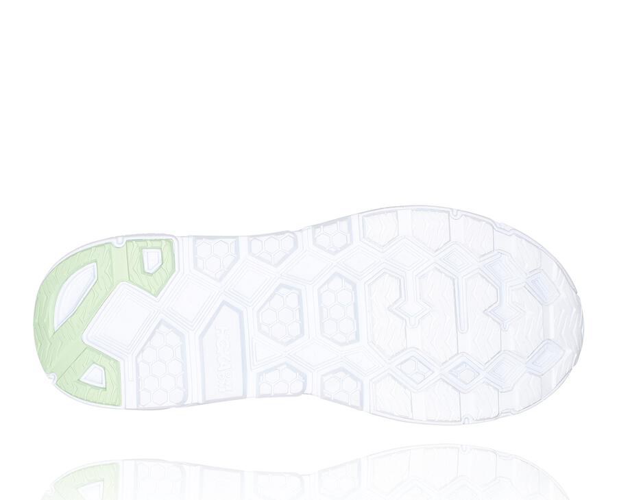 Hoka One One Mens Running Shoes - Clifton L - White - RAVD46908